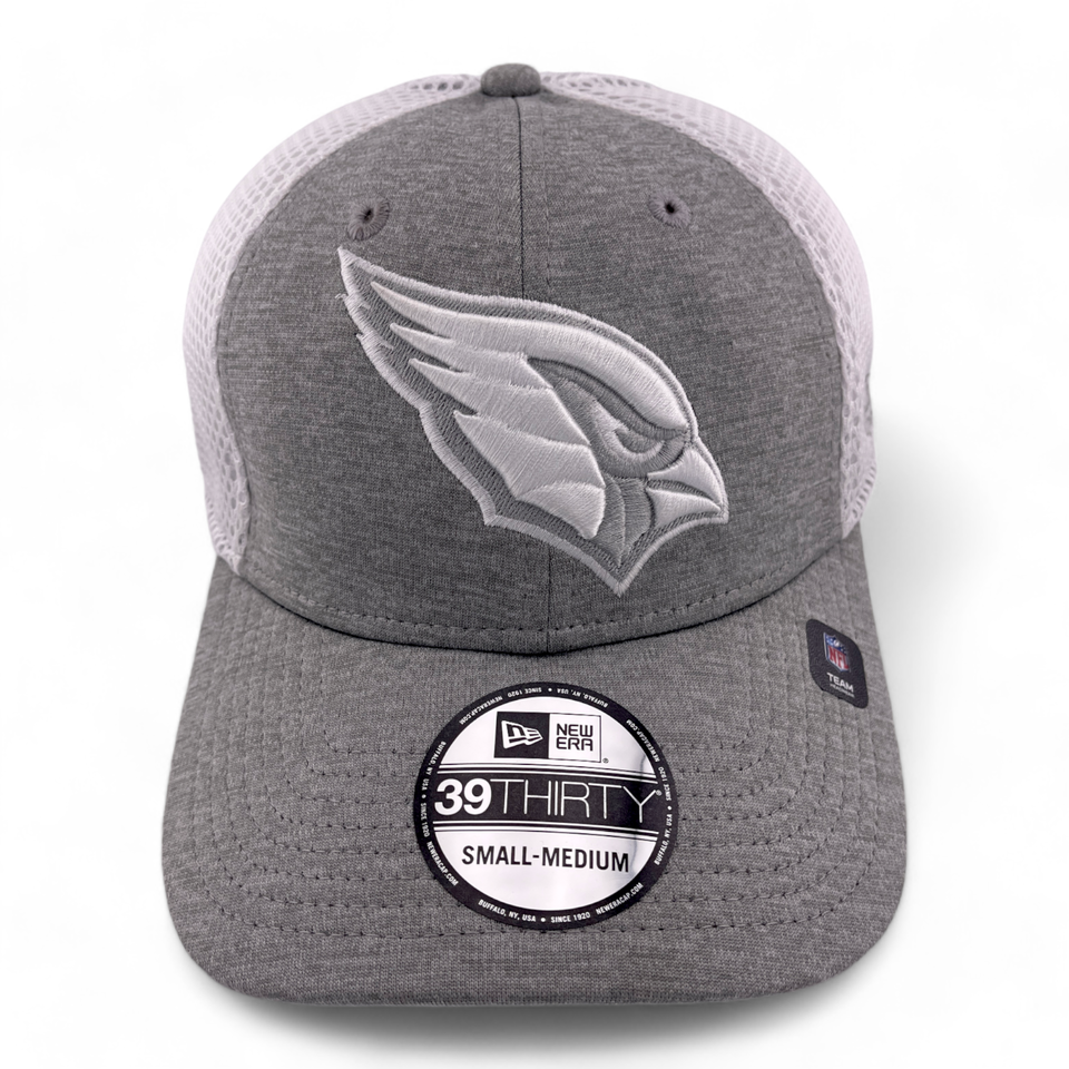 New Era Arizona Cardinals NFL Grey/White Neo Mesh 39Thirty Flex Fit Hat Cap