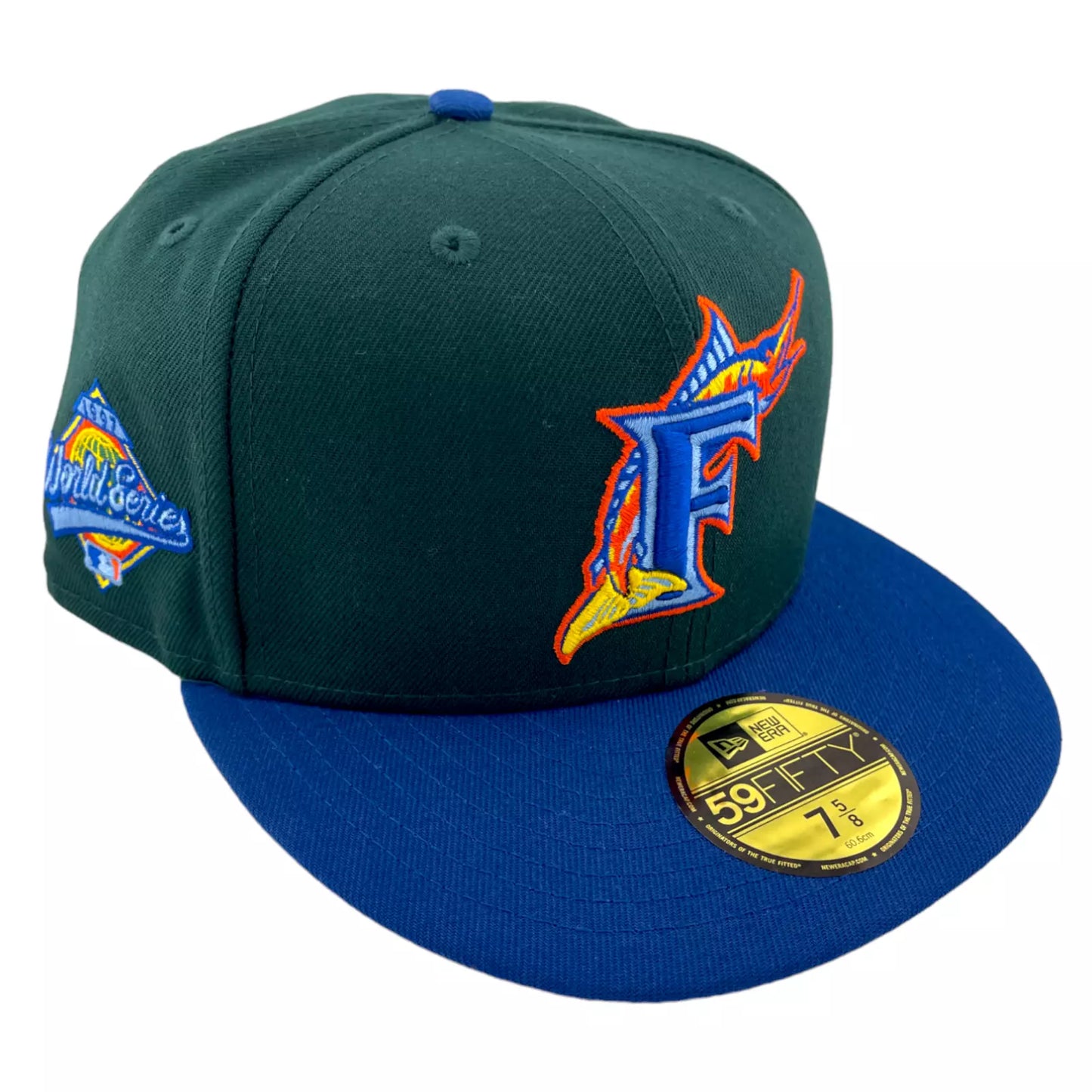 New Era Florida Marlins 1997 World Series Patch Enchanted Forest 59FIFTY Hat Cap