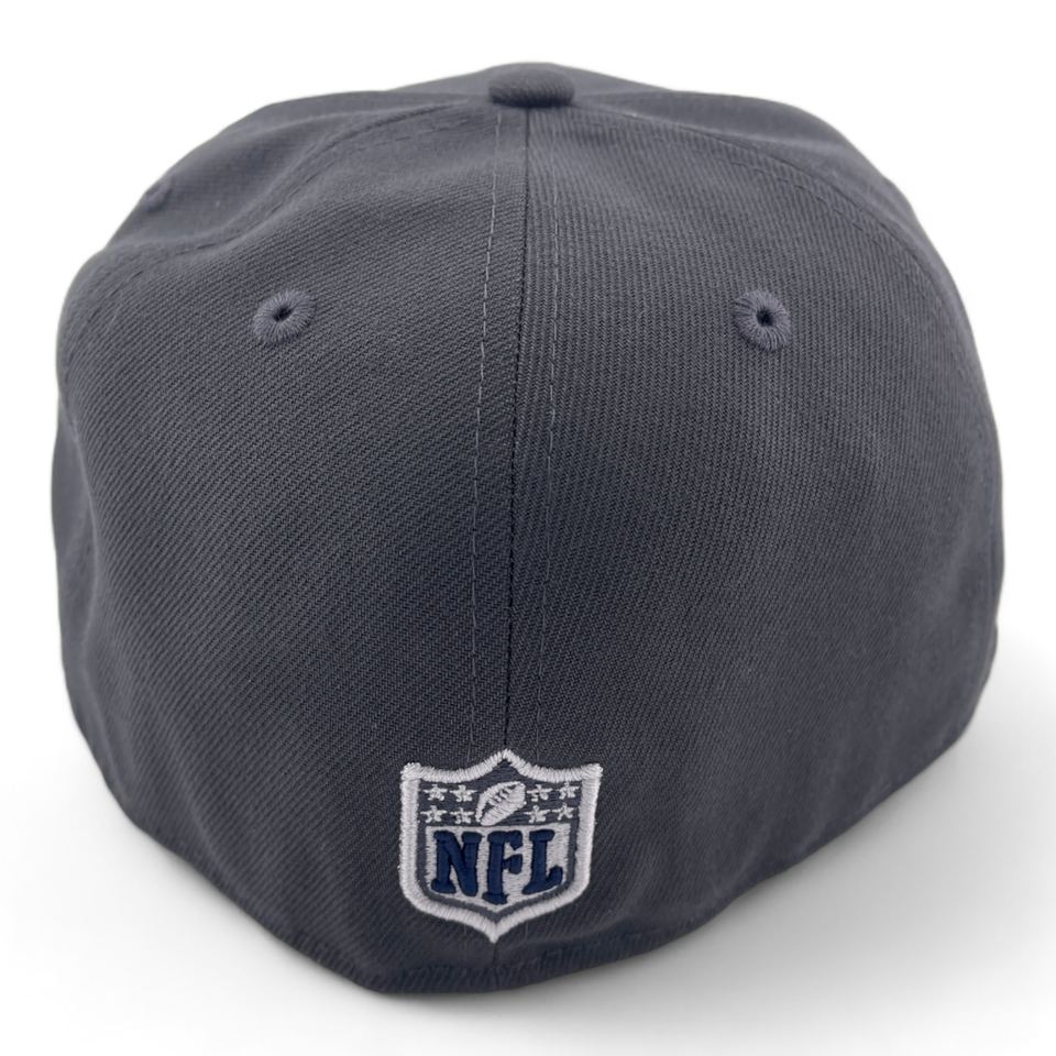 New Era Dallas Cowboys NFL 2024 Draft Graphite 59FIFTY Fitted Hat Cap