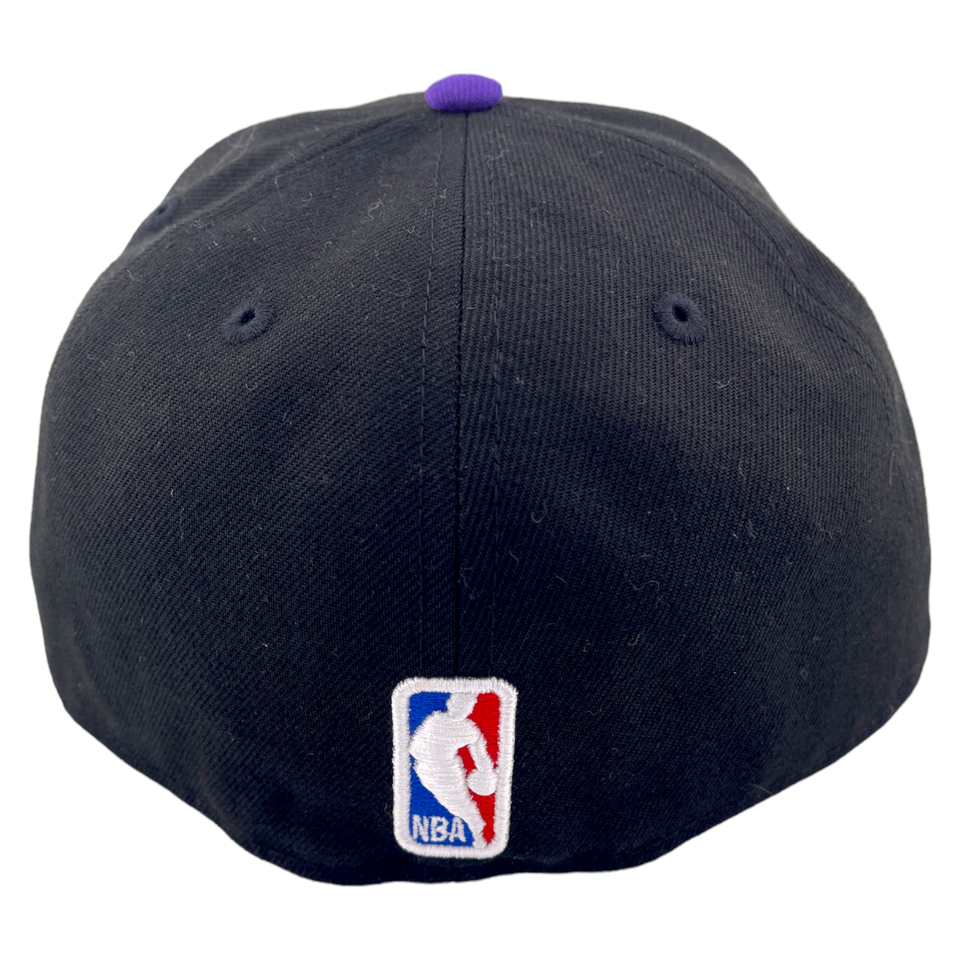 New Era Los Angeles Lakers Tip Off 2022 Black/Purple Grey UV 59Fifty Fitted Hat Cap