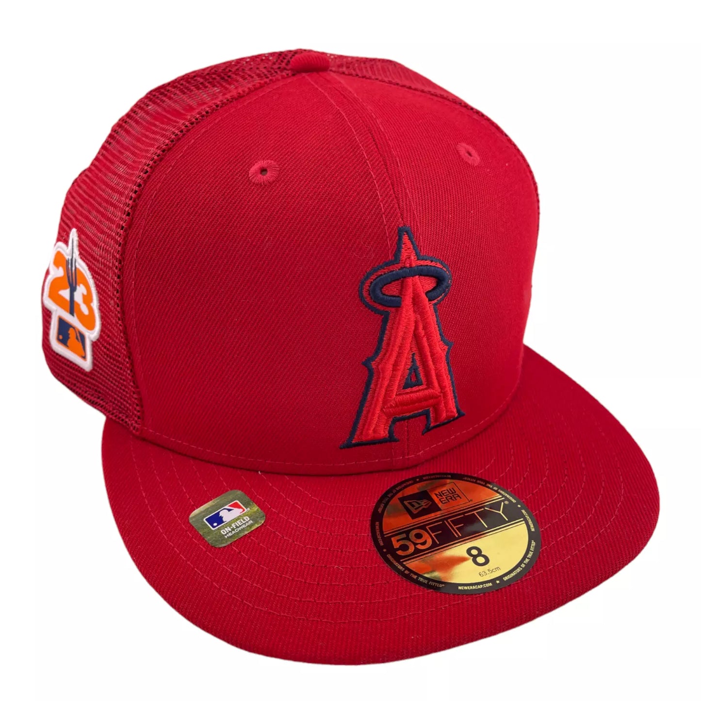 New Era Los Angeles Angels MLB 2023 Spring Training Mesh Back 59Fifty Fitted Hat Cap