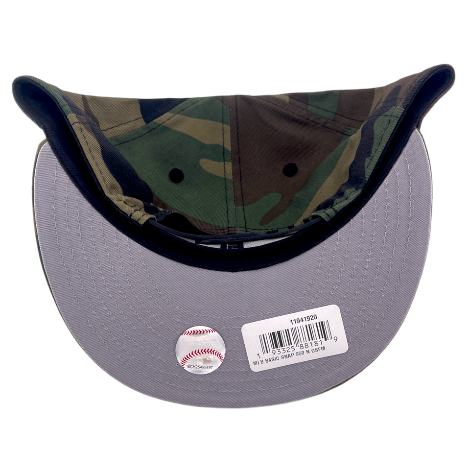 New Era New York Yankees Basic Camouflage Camo 9FIFTY Snapback Adjustable Hat Cap