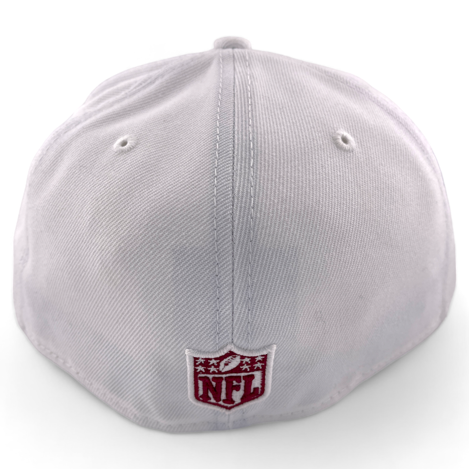 New Era Washington Football Team NFL Optic White w/ Logo 59FIFTY Fitted Hat Cap