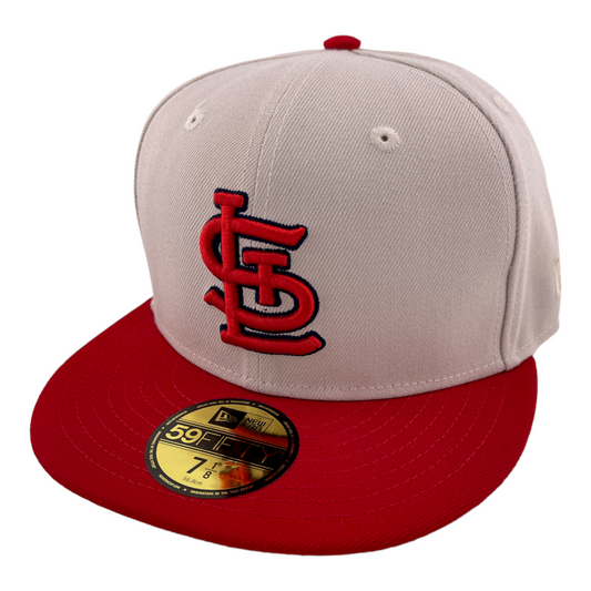 ~NEW DROP~ New Era St. Louis Cardinals MLB World Class Letterman Rear 59Fifty Fitted Hat Cap