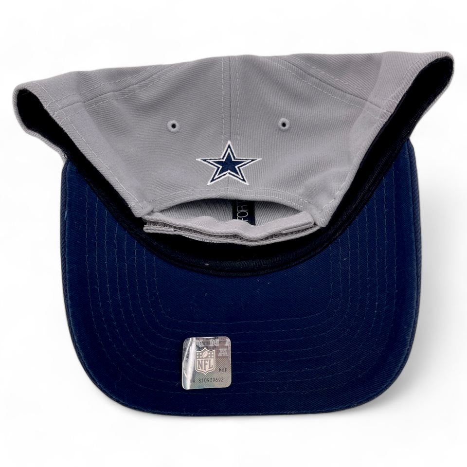 New Era Dallas Cowboys NFL The League Grey/Navy Blue 9Forty Adjustable Hat Cap