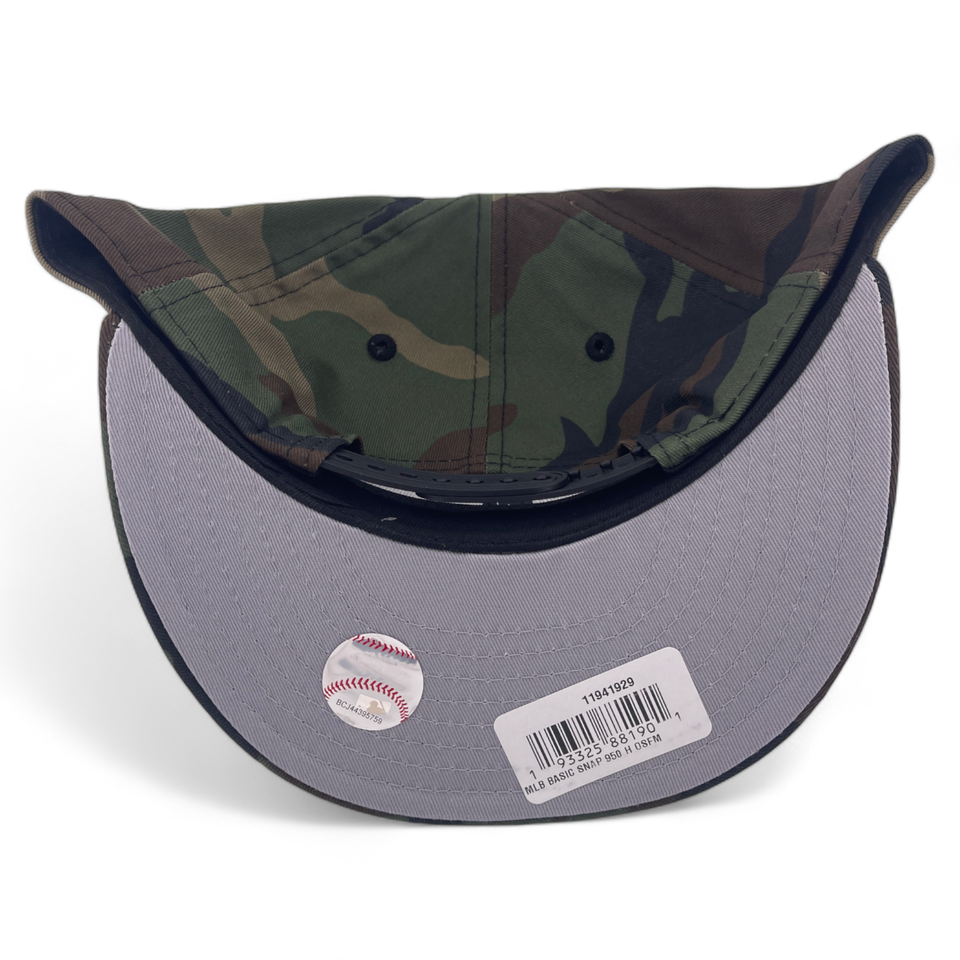 New Era Houston Astros Basic Camouflage Camo 9FIFTY Snapback Adjustable Hat Cap