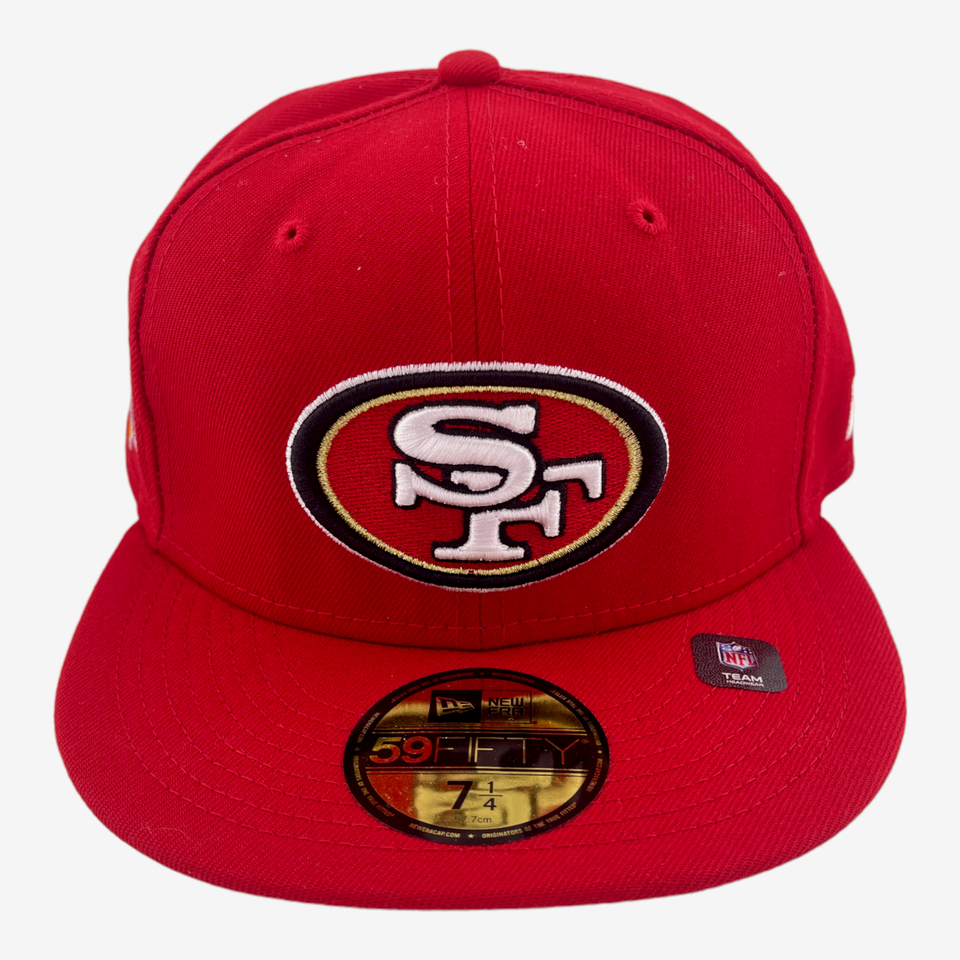 New Era San Francisco 49ers Super Bowl XXIX Side Patch Red 59FIFTY Fitted Hat Cap