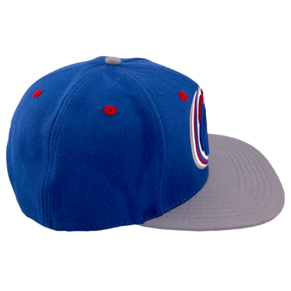 Pro Standard Washington Wizards Ball Logo Blue/Gray UV Snapback Adjustable Hat Cap