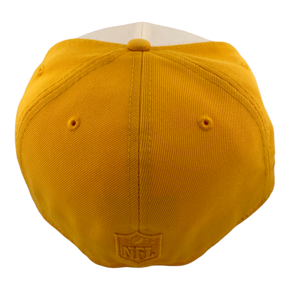 New Era Pittsburgh Steelers Super Bowl XLIII Tonal Yellow 59FIFTY Fitted Hat Cap