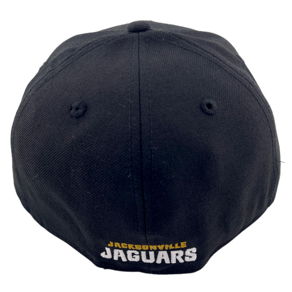 New Era Jacksonville Jaguars Basic Omaha Black/Grey UV 59Fifty Fitted Hat Cap