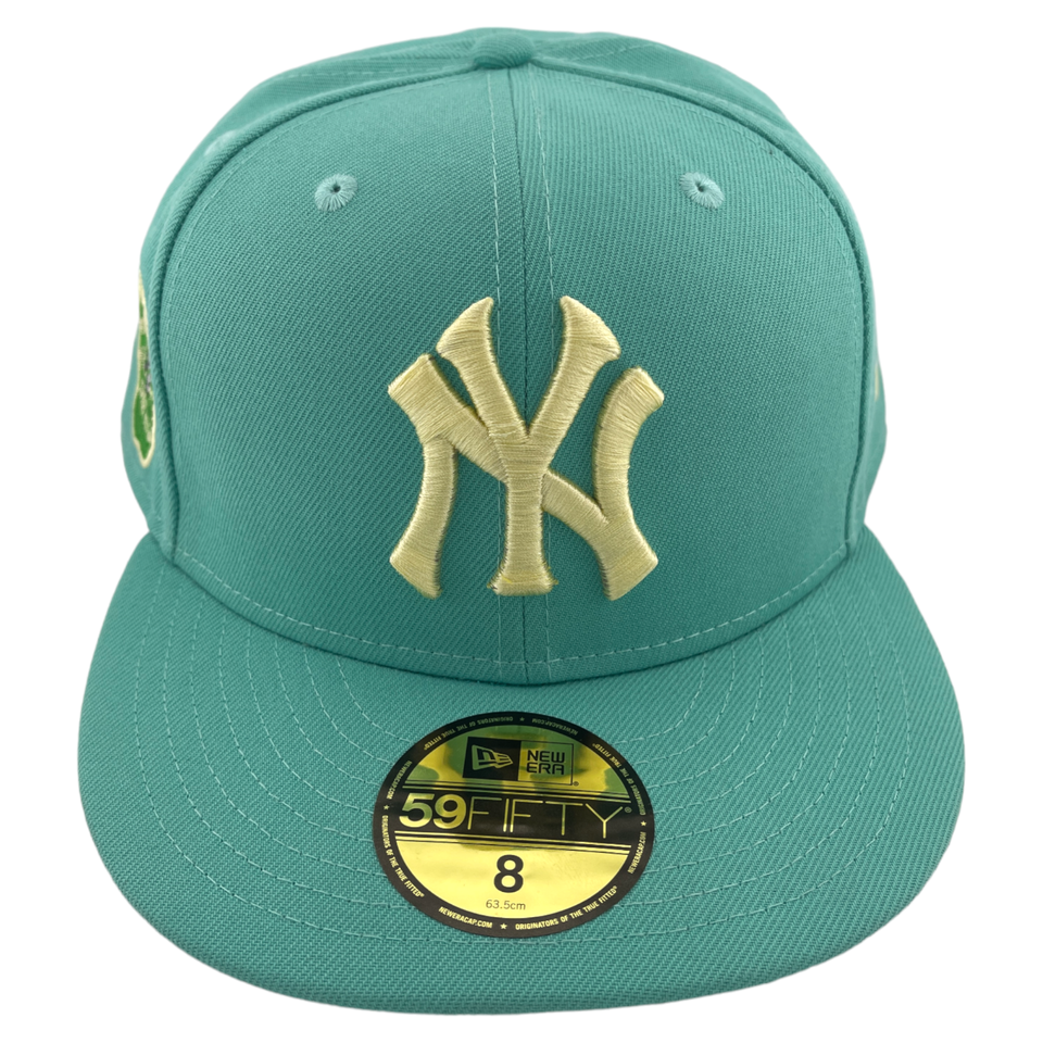 New Era New York Yankees 1977 All-Star Game Patch Teal/Yellow UV 59FIFTY Hat Cap