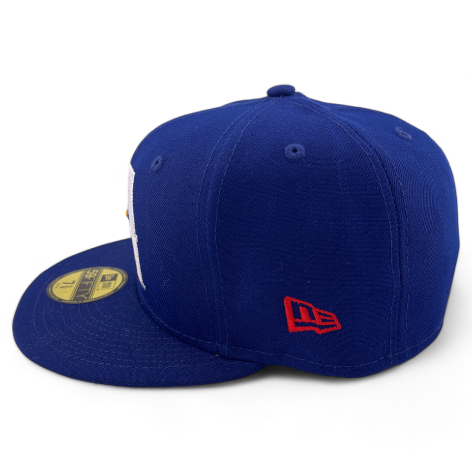 New Era Amarillo Sod Poodles MiLB Blue Alternate 2 Logo 59Fifty Fitted Hat Cap