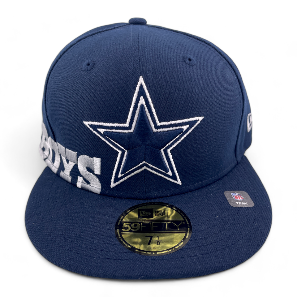 New Era Dallas Cowboys NFL Arch Name Side UV Embroidery 59FIFTY Fitted Hat Cap