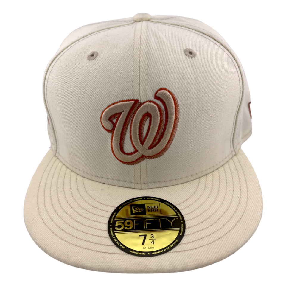 New Era Washington Nationals All-Star Game Patch Chrome Metallic 59FIFTY Hat Cap