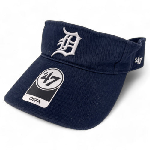 '47 Brand Detroit Tigers MLB Navy Blue Baseball Adjustable Strap Visor OSFA