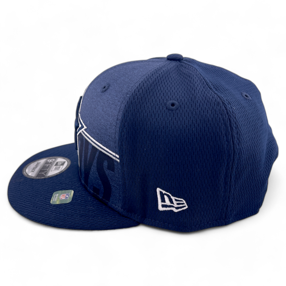 New Era Dallas Cowboys NFL 2023 Training Camp Navy Blue 9Fifty Snapback Hat Cap